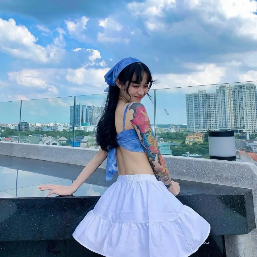 一个女孩的眼泪